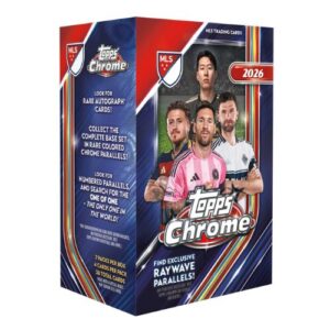 Topps Chrome® Major League Soccer 2026 - Value Box