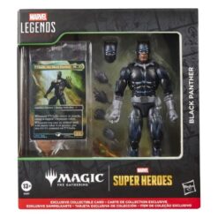 Black Panther 15 cm (plus Exclusive Foil Card) Figure – Marvel Legends Magic: The Gathering Action Figure