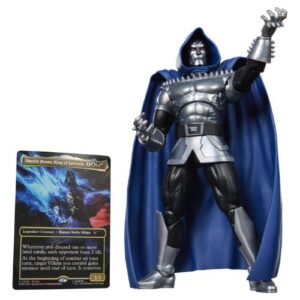 Doctor Doom 2099 15 cm (plus Exclusive Foil Card) Figure – Marvel Legends Magic: The Gathering Action Figure
