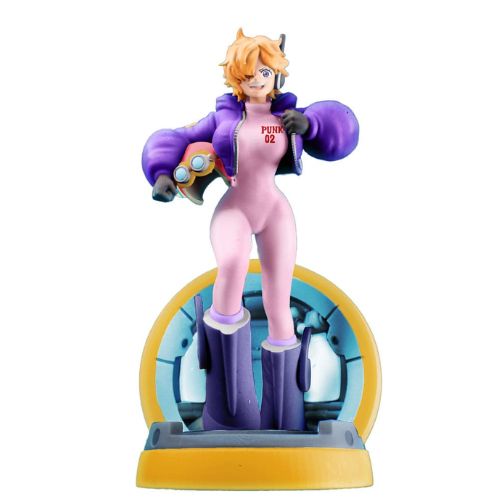 One Piece Petitrama PVC Mini Statue Logbox Re Birth Egghead 4-Set 9 cm