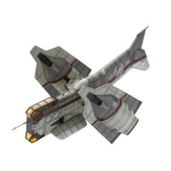 Evangelion: 3.0 Plastic Model Kit 1/100 Vertical Take-Off & Landing Aircraft YAGR-N101 (Reproduction) 19 cm