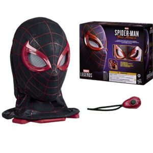 Marvel Legends Series - Spider-Man: Miles Morales - Maschera Espressiva Elettronica
