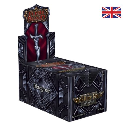 Mastery Pack Assassin Booster ENG Booster Display (12 Packs) - Flesh & Blood TCG