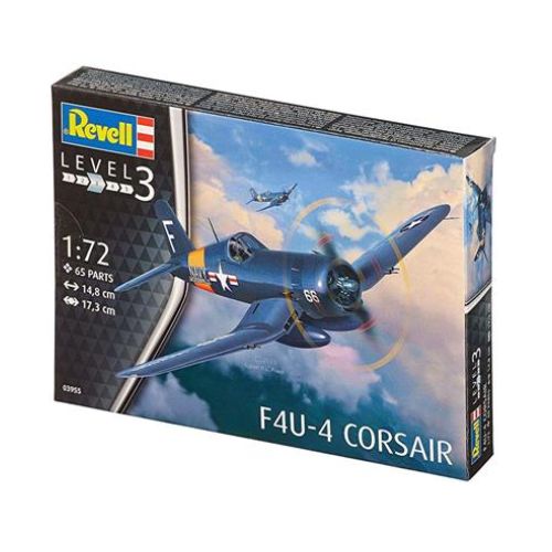 F4U-4 Corsair Revell 1:72 Kit Modellismo Aereo 03955
