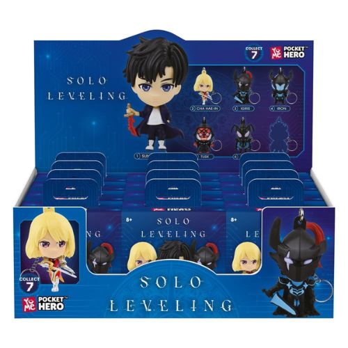 Solo Leveling Pocket Hero Portachiavi Box da 12 Serie 1