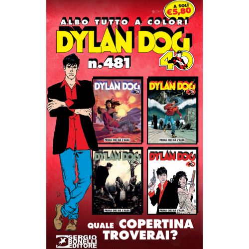 Dylan Dog 40th Anniversario 481 Blind Pack