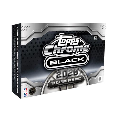 Topps Chrome Black NBA 2026 - Hobby Box