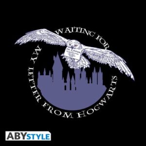 T-Shirt Harry Potter Edvige Donna Nera - ABYstyle - Taglia XS