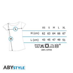 T-Shirt Harry Potter Edvige Donna Nera - ABYstyle - Taglia XS
