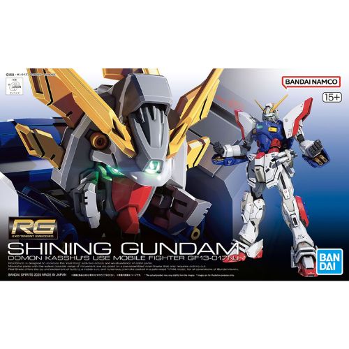 RG Shining Gundam 1/144 Bandai - Model Kit Real Grade