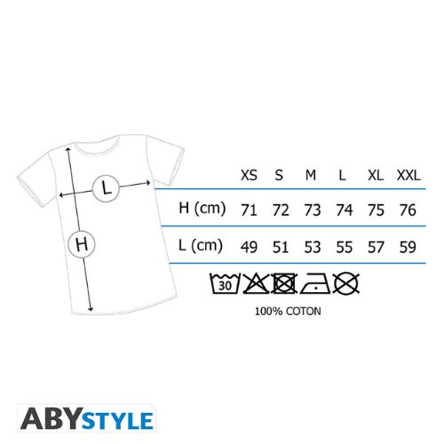 T-Shirt Harry Potter Hogwarts Alumni Uomo ABYstyle