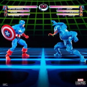 Captain America vs Venom Figure – Marvel Legends Gamerverse Action Figure 15 cm