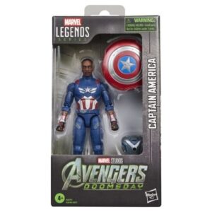 Captain America Figure – Marvel Legends Avengers: Doomsday Action Figure 15 cm