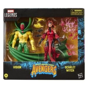 Vision & Scarlet Witch Figure – Marvel Legends Avengers Action Figure 15 cm