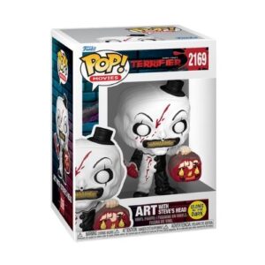 Funko POP! Movies: Terrifier - Art with Steve's Head 2169 Glows in the Dark
