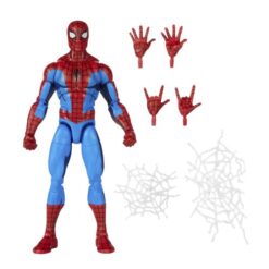 Spider-Man Action Figure – Cel Shaded Marvel Legends Retro Action Figure 15 cm