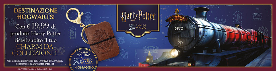 Back to Hogwarts 2026: dal 31 agosto al 13 settembre ricevi in omaggio il Charm Mini Notebook Hogwarts