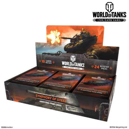 Booster Display: Symphony of Steel - World of Tanks: The Card Game
