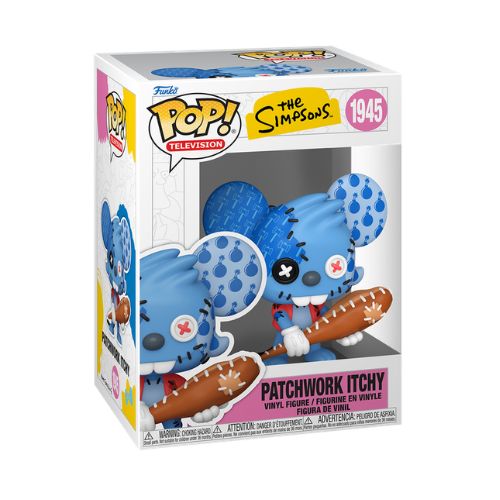 Funko POP! Television: The Simpsons - Patchwork Itchy 1945