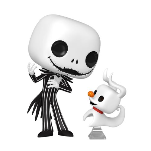 Funko POP! Disney: The Nightmare Before Christmas - Jack Skellington with Zero 1808