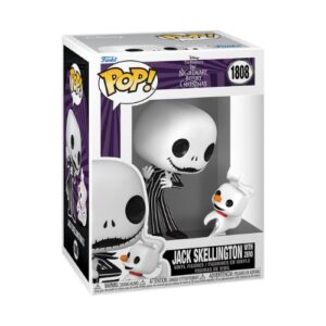 Funko POP! Disney: The Nightmare Before Christmas - Jack Skellington with Zero 1808