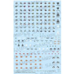 M.S.G. Model Kit Accessory Megami Device MSG Eye Decal Set Yggdrasis Skoll Tempest