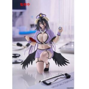 Albedo Nurse Ver.Desktop Cute Figure - Overlord 13 cm - Taito
