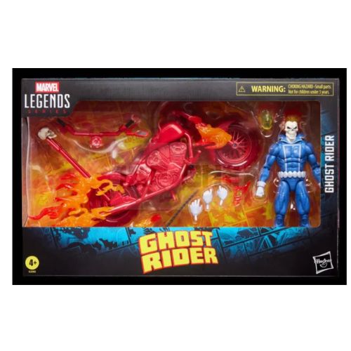 Ghost Rider Marvel Legends con Moto - 15 cm