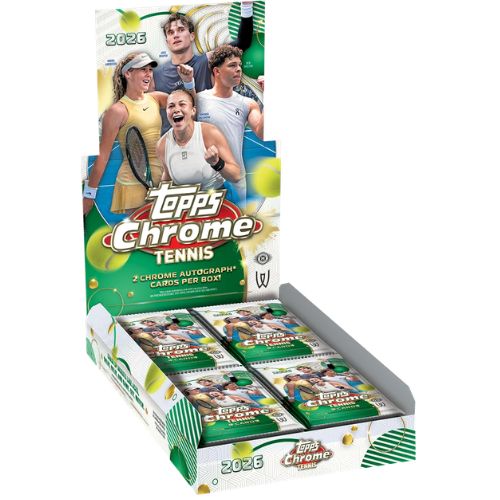 Topps Tennis Chrome 2026 - Hobby Box