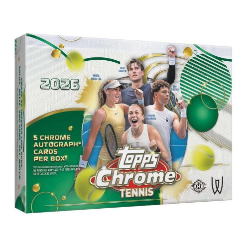 Topps Tennis Chrome 2026 - Breaker Delight