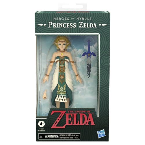 Princess Zelda Action Figure - The Legend of Zelda: Tears of the Kingdom Heroes of Hyrule 15 cm
