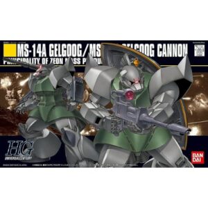 High Grade - Gelgoog / Gelgoog Cannon MS-14A Gundam - Model Kit 1:144