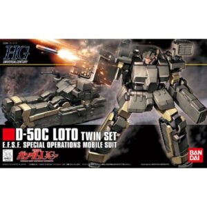 High Grade - Loto D-50C Twin Set Gundam Unicorn - Model Kit 1:144