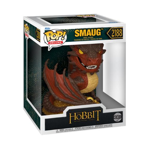 Funko POP! Deluxe: The Hobbit - Smaug 2188 Metallic