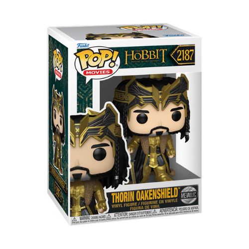 Funko POP! Movies: The Hobbit - Thorin Oakenshield 2187 Metallic