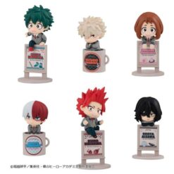 My Hero Academia Ochatomo Mini Figure 4 cm Box completa da 6