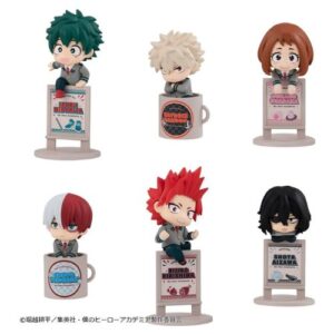 My Hero Academia Ochatomo Mini Figure 4 cm Box completa da 6