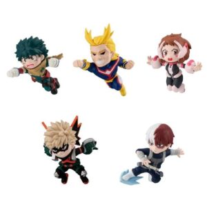 My Hero Academia Tobimas Mini Figure 5 cm Display Box 6 pezzi