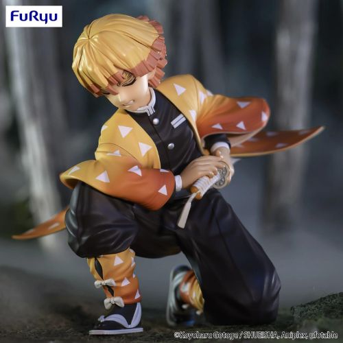 Zenitsu Agatsuma Noodle Stopper Figure - Demon Slayer - Furyu - Statue 10 cm