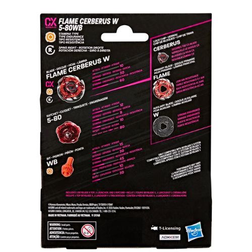 Beyblade X - Flame Cerberus W 5-80WB