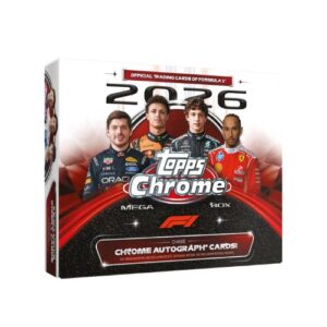 Topps Chrome Formula 1 2026 Mega Box