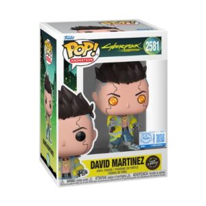Funko POP! Animation: Cyberpunk Edgerunners - David Martinez 2581 Esclusiva Italiana Covo del Nerd Chase Exclusive