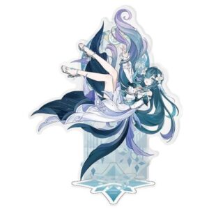 Stand Acrilico Vodyanitsa Genshin Impact 19 cm