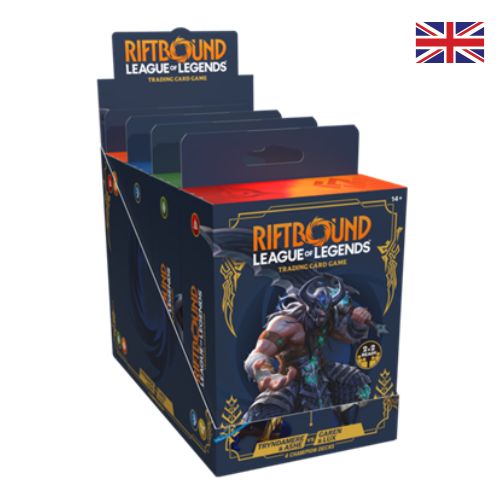 Riftbound Legacy Champion Deck Display (4 mazzi) ENG