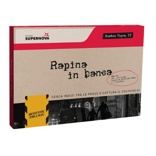 Detective for a Day: Rapina in Banca Studio Supernova