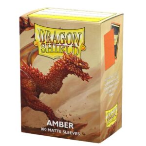 Matte Edition - Amber - (100) Dragon Shield