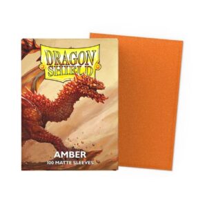 Matte Edition - Amber - (100) Dragon Shield
