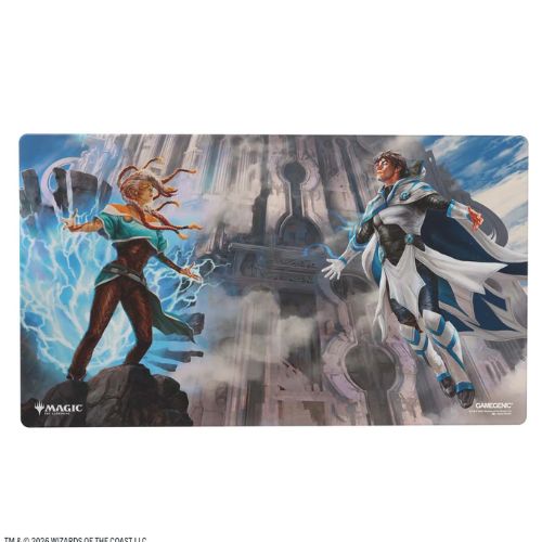 Magic The Gathering Reality Fracture Tam Beleren, Conflicted/Jade Shiny Playmat - Gamegenic