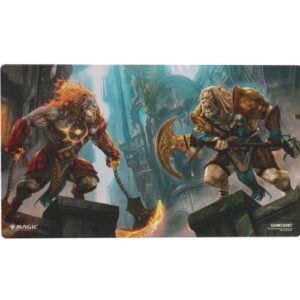 Magic The Gathering Reality Fracture Ajanu, Path Veng/Ajani Shiny Playmat - Gamegenic