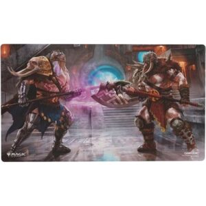Magic The Gathering Reality Fracture Garruk of Veil/ Garruk Uncurs Shiny Playmat - Gamegenic